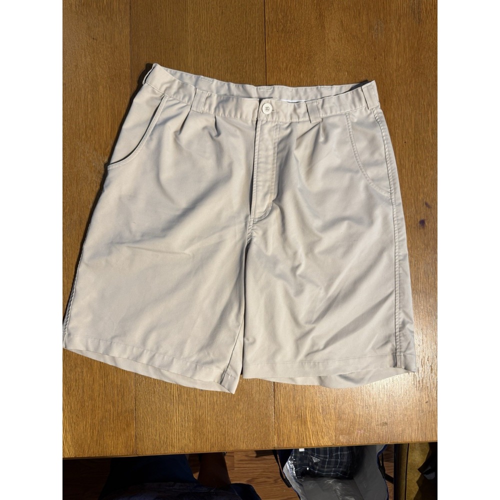 Under Armour Performance Golf‎ Shorts UA Beige Men's 36x9 Lightweight Pickleball